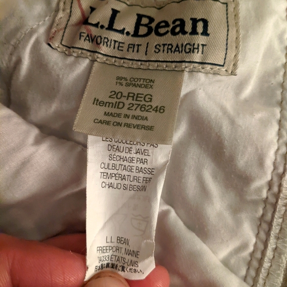 LLBean Women's Cargo Skirt Size 20 - Picture 4 of 4